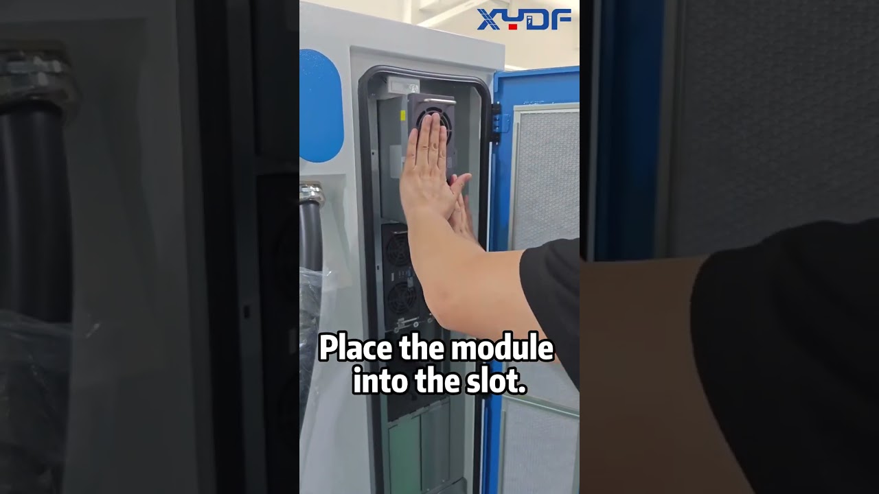 DC Charger Module installation--XYDF #evcharging