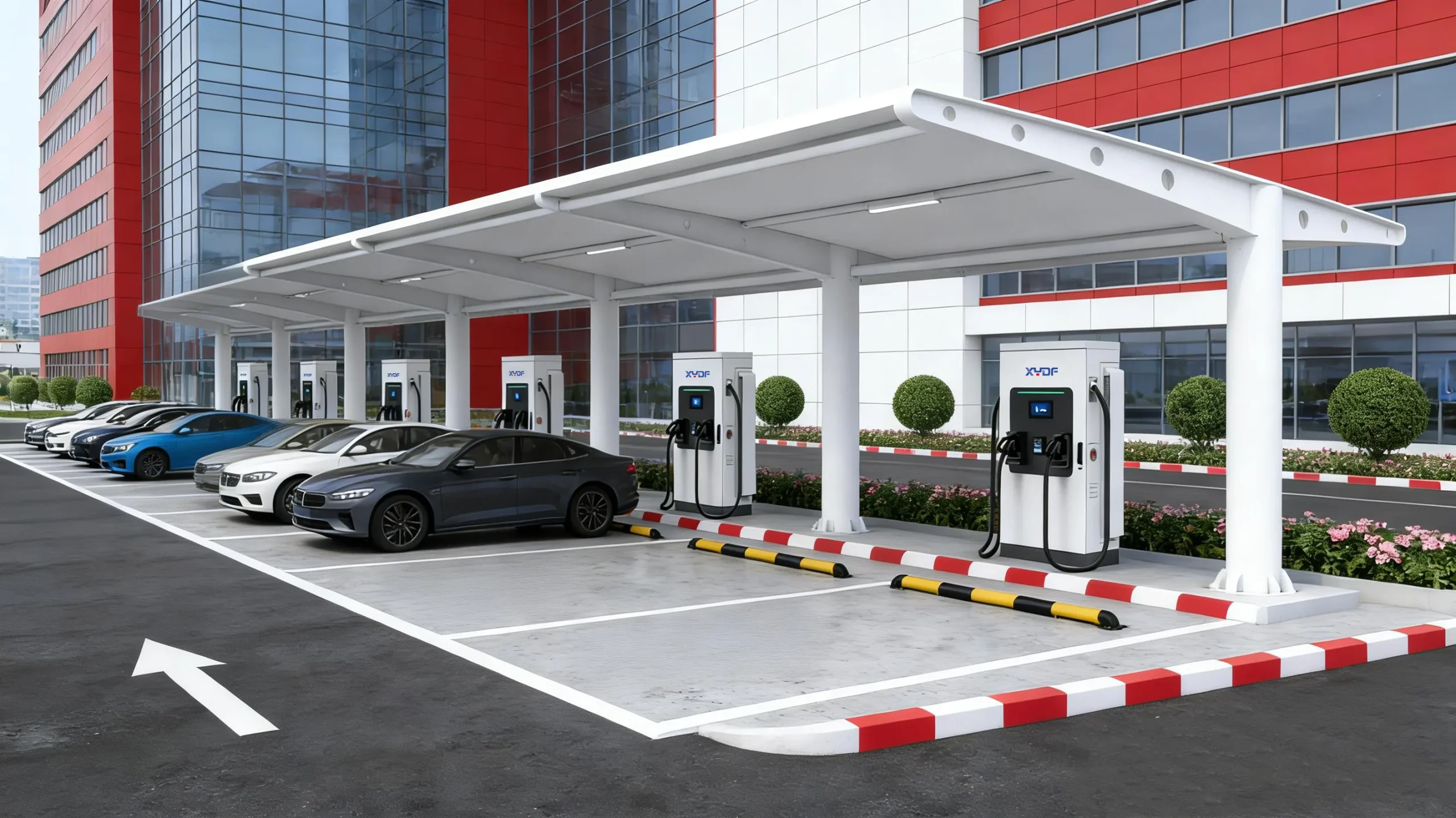 EYU Series in public parking