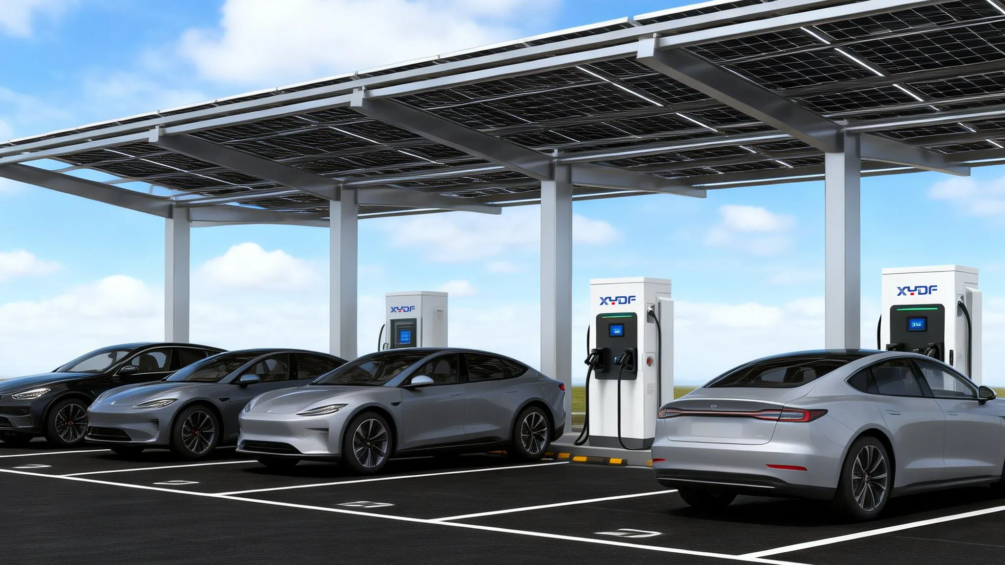 240kW DC fast charger for commercial charging projects