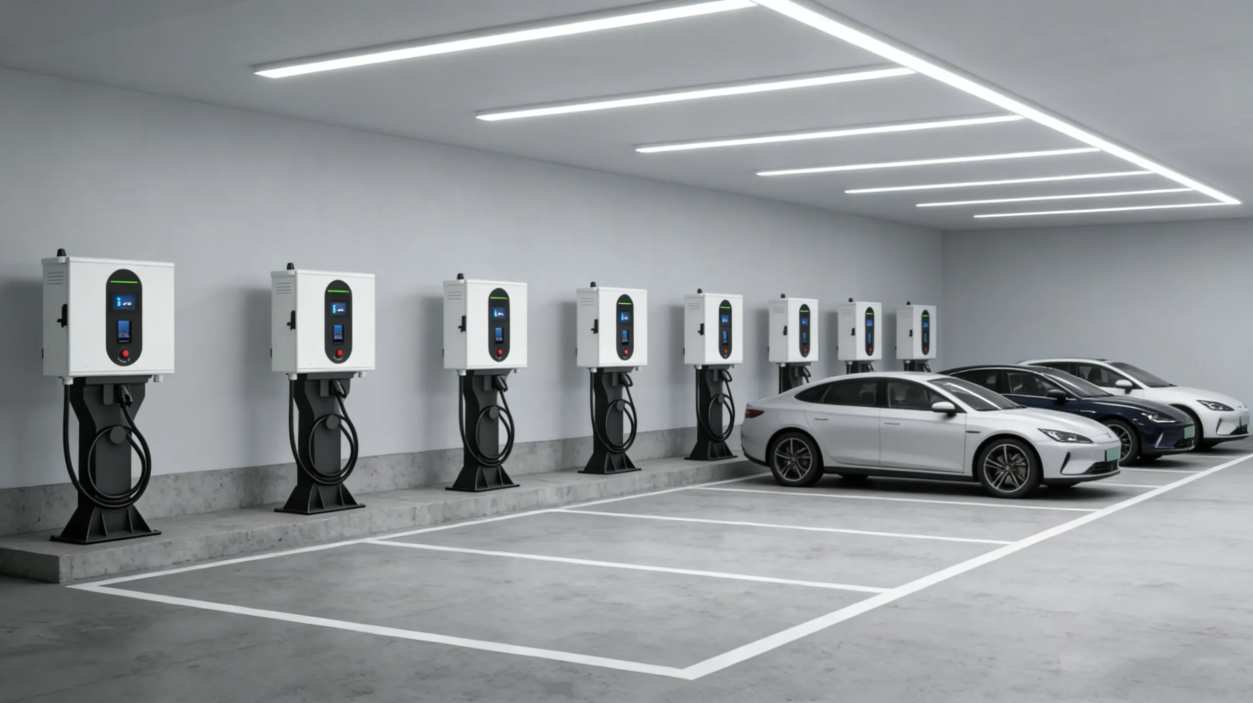 EV Charger In Parking