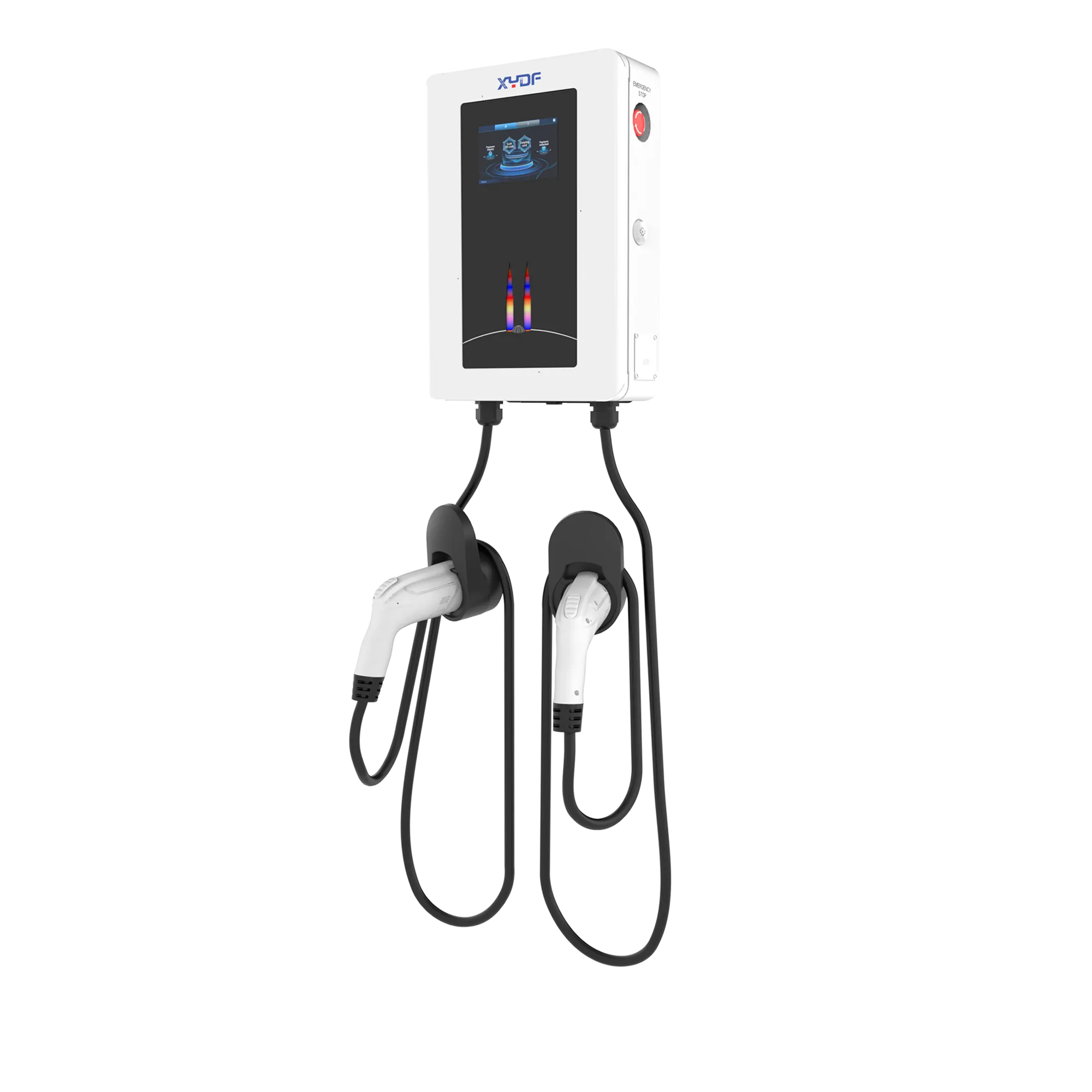 XYDF AC charger used as a neutral equipment context for voltage-range selection