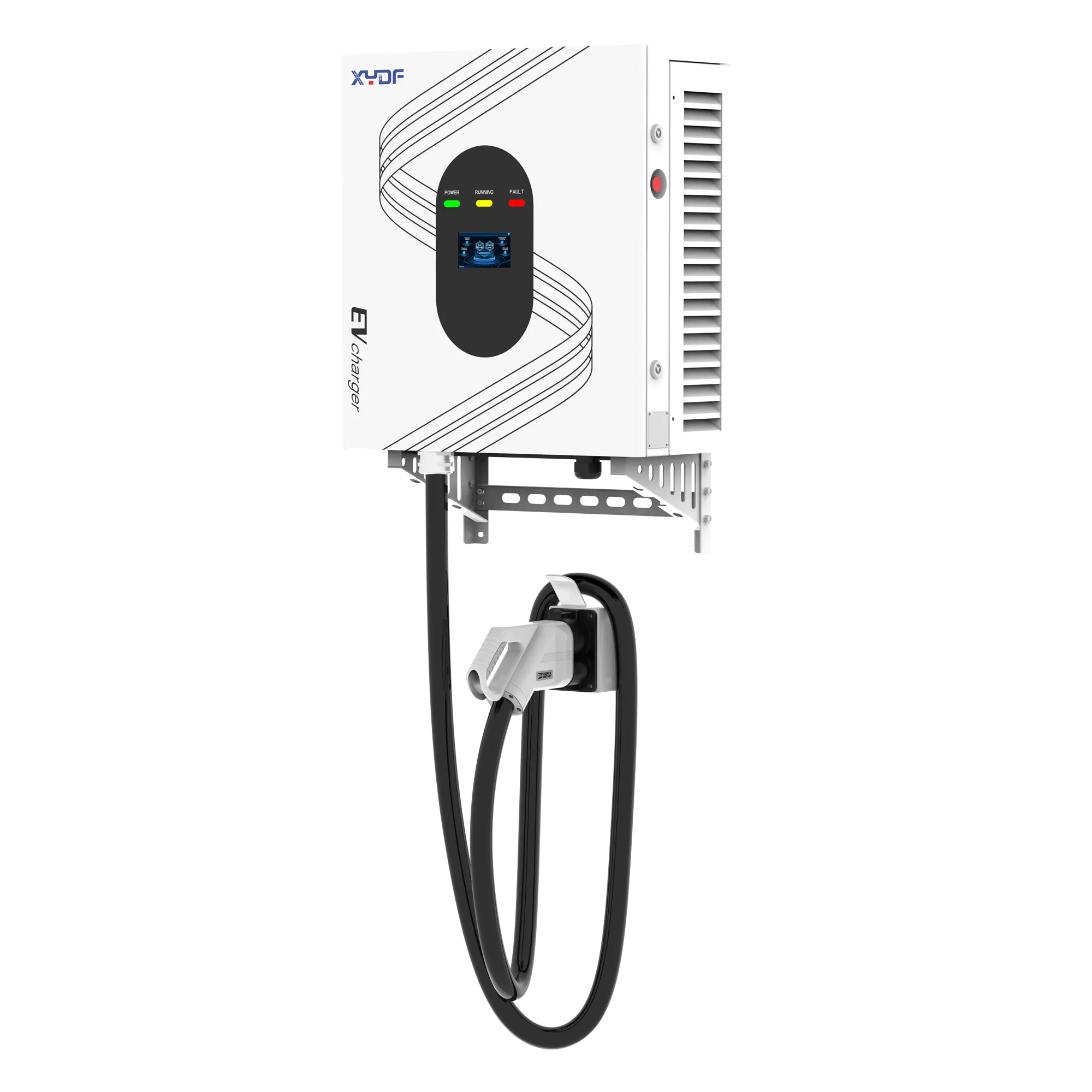 XYDF charger used to illustrate a controlled temporary-distribution planning discussion