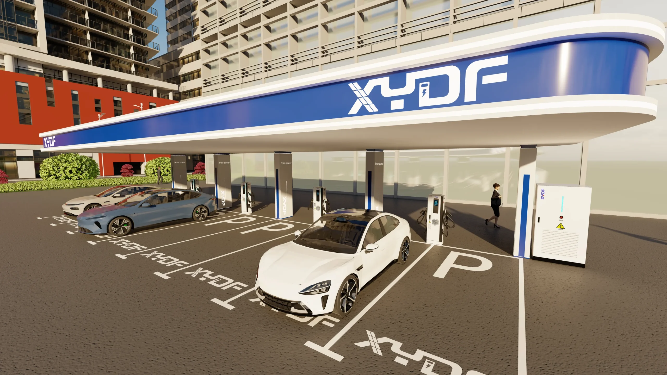EV Charger In Parking