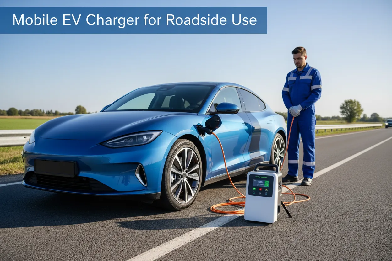 Mobile EV Charger for Roadside Use
