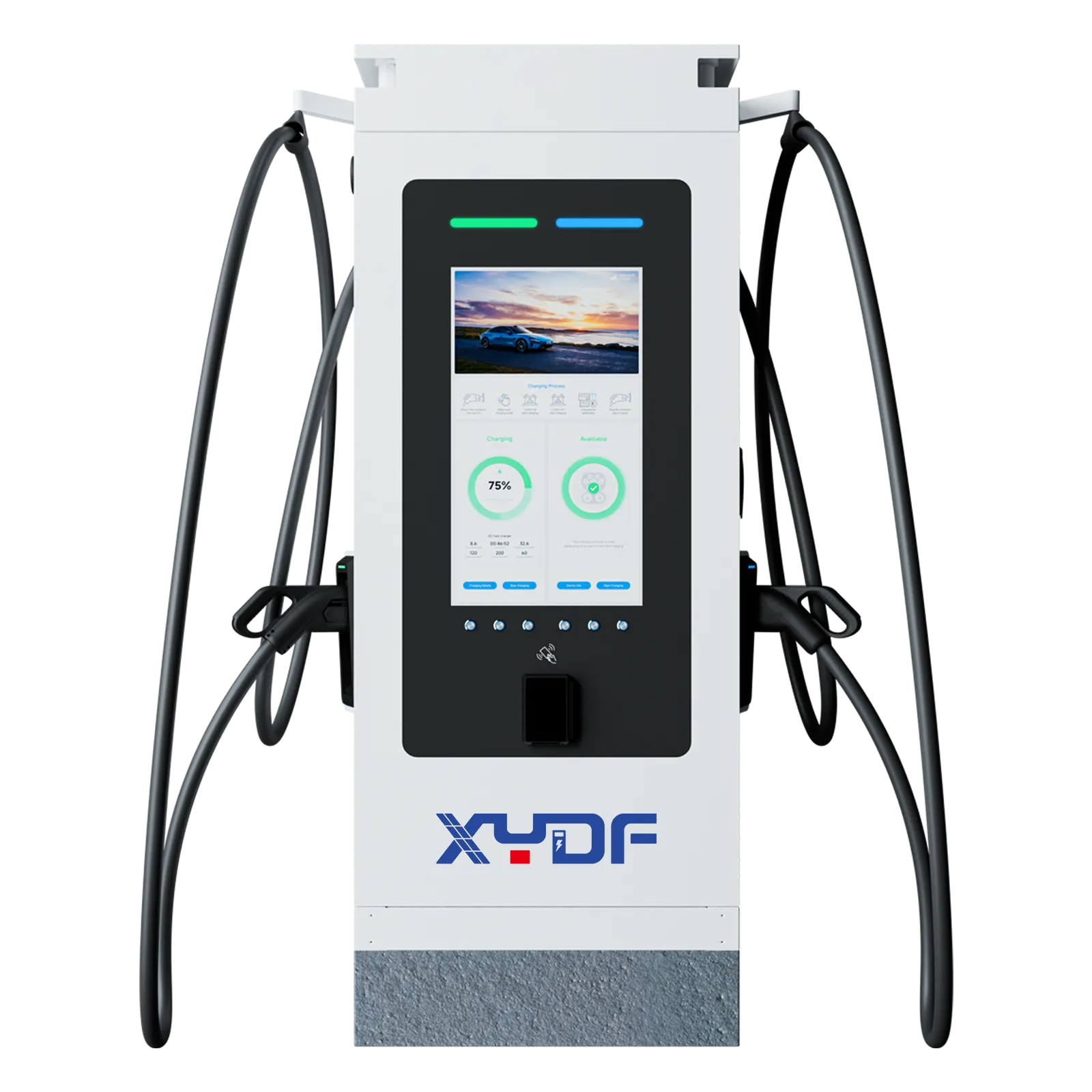 EEC2 Series Large Screen DC Fast Charging Station