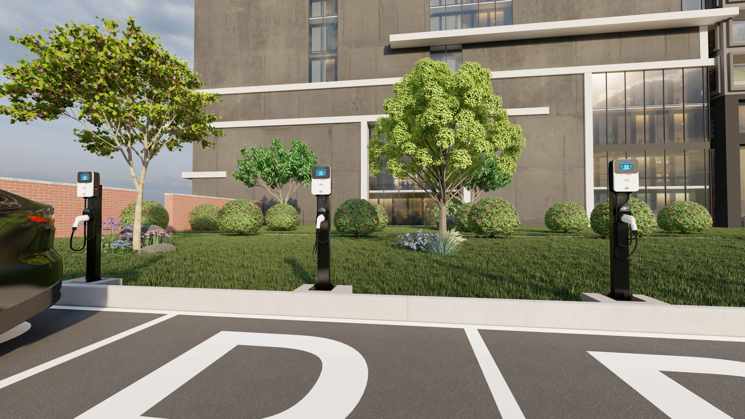 EV Charger In Parking