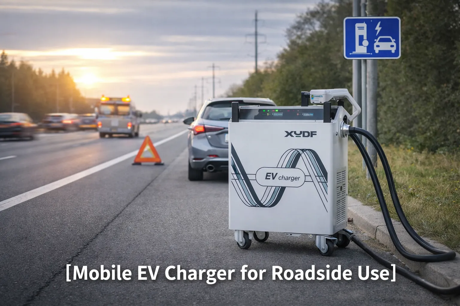 Mobile EV Charger for Roadside Use