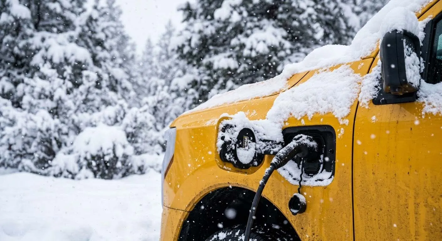 extrem cold ev charging