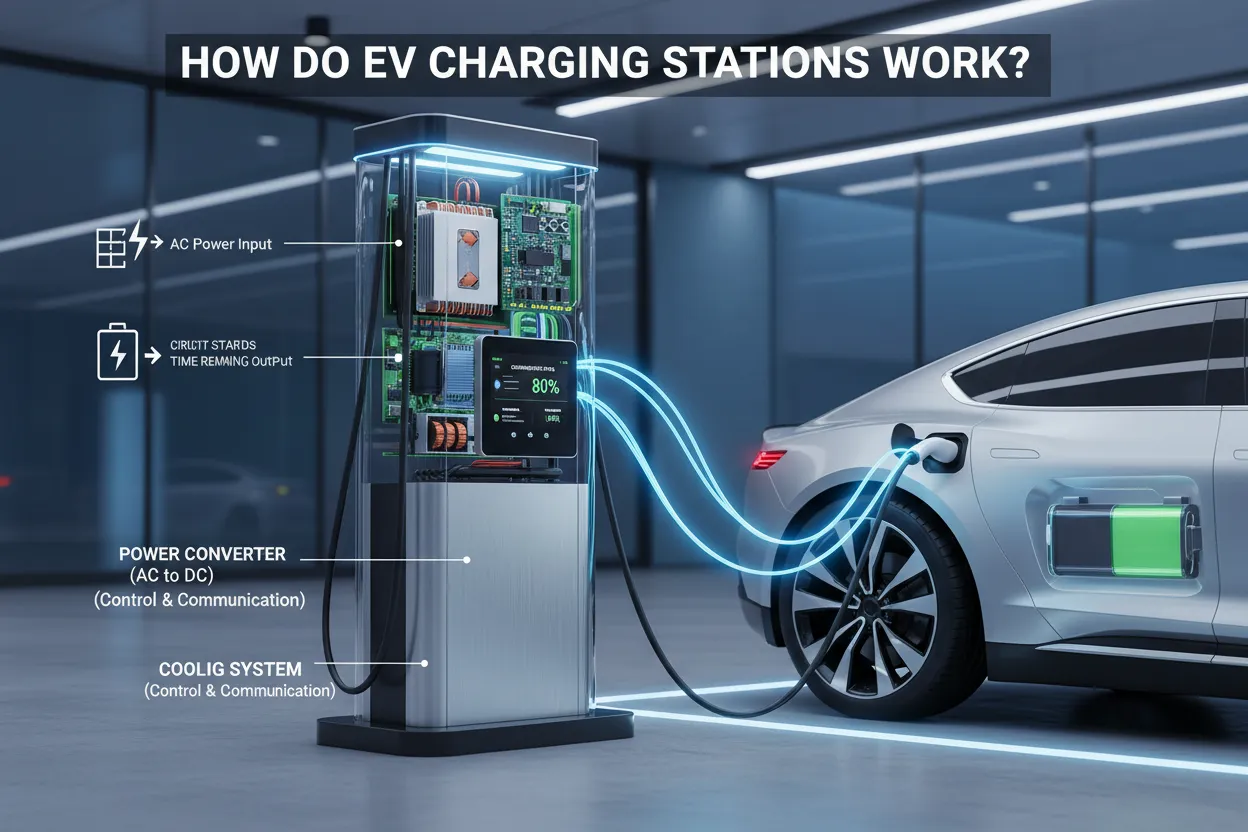 How Do EV Charging Stations Work?