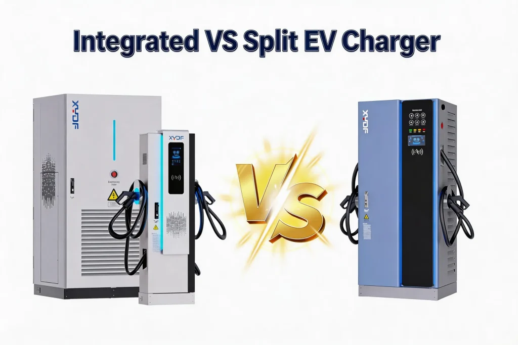 All in one EV Chager VS. Split EV Charger : Which One Is Mo Suitable For You?
