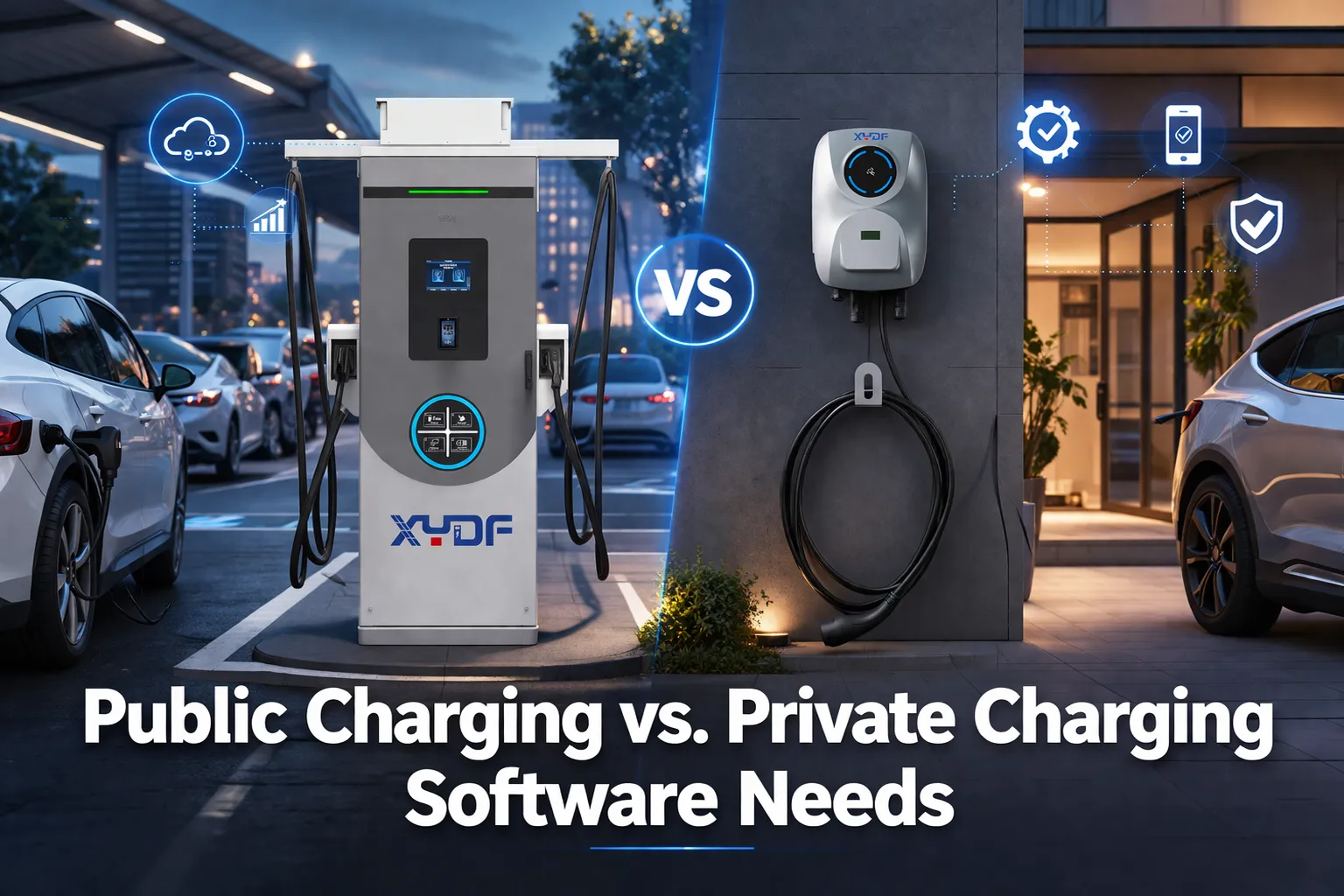 Public Charging vs. Private Charging Software Needs