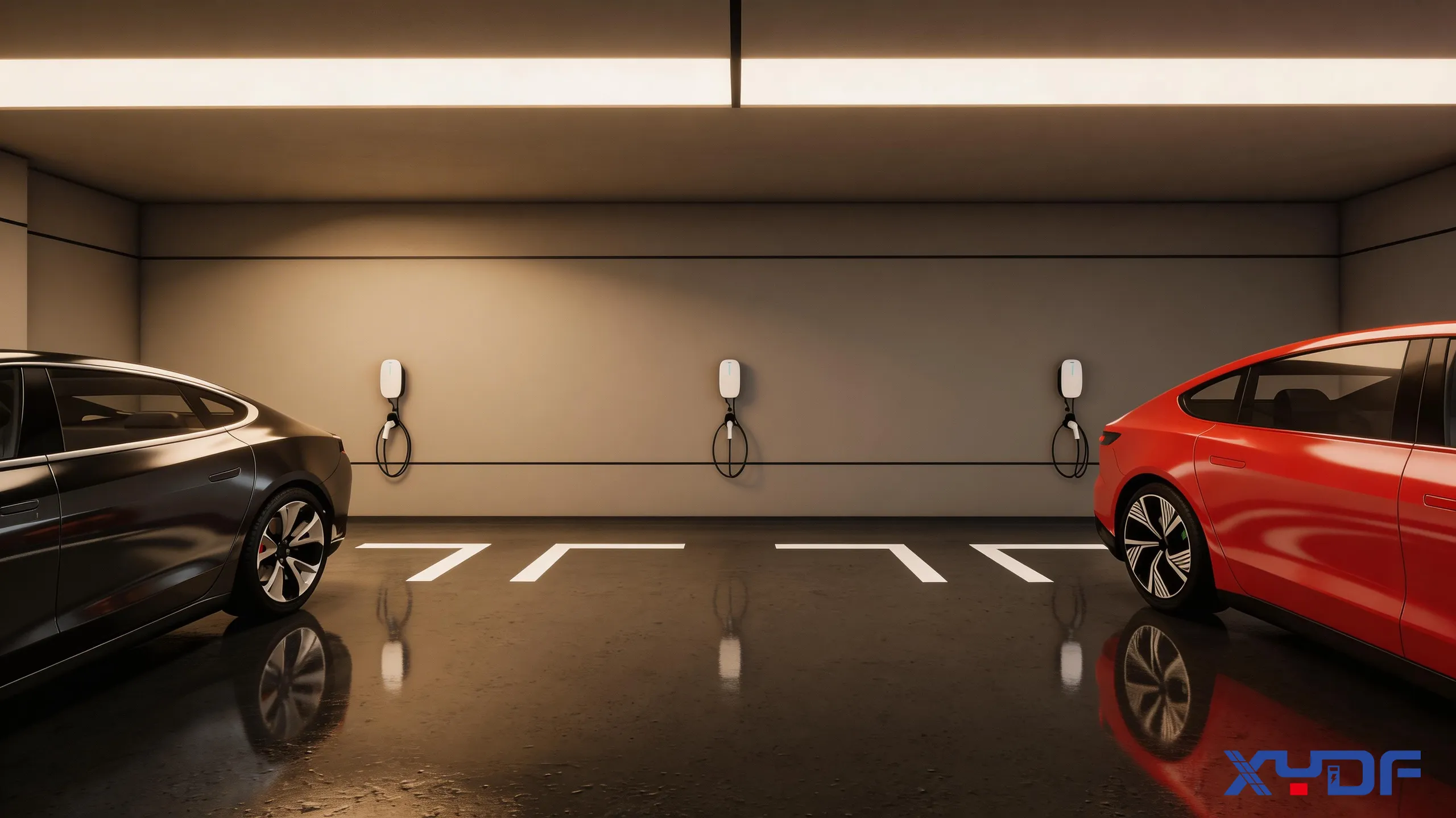 level1 charger parking lot