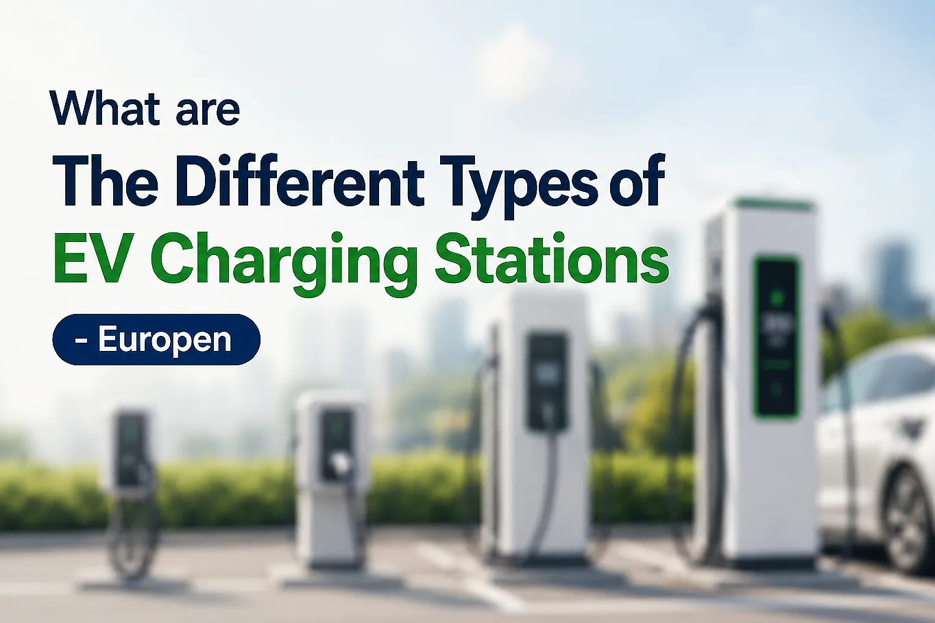 What are The Different Types of EV Charging Stations​ – Europen