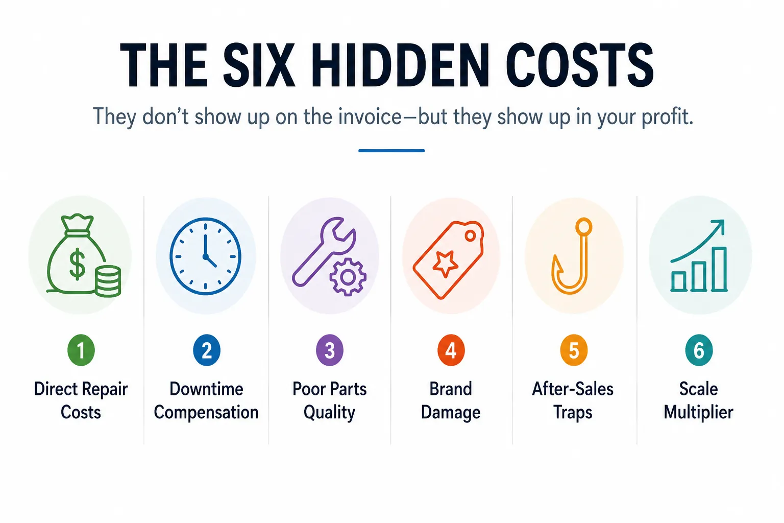 the six hidden costs