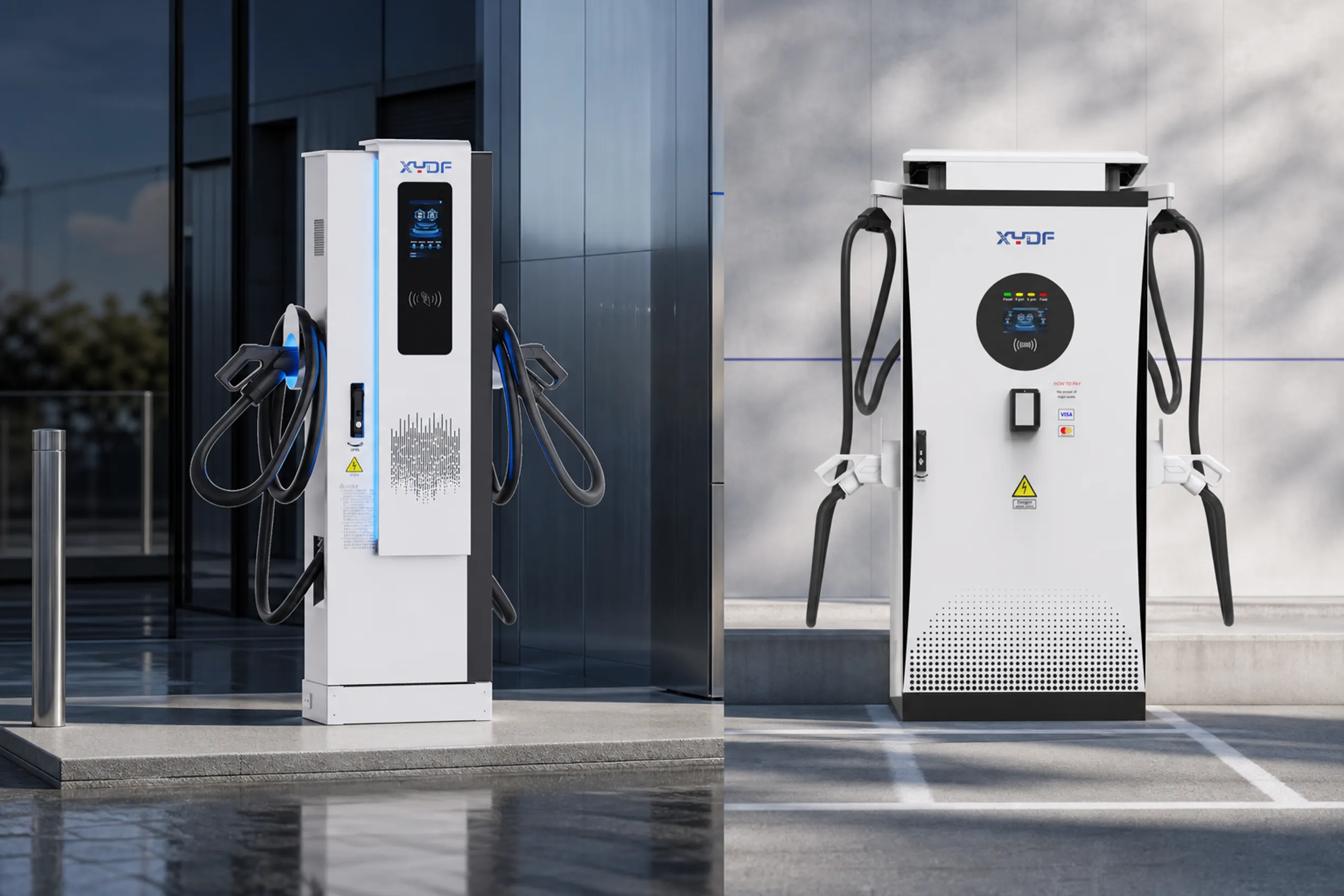 Difference Between 400V and 800V EV Charging Station