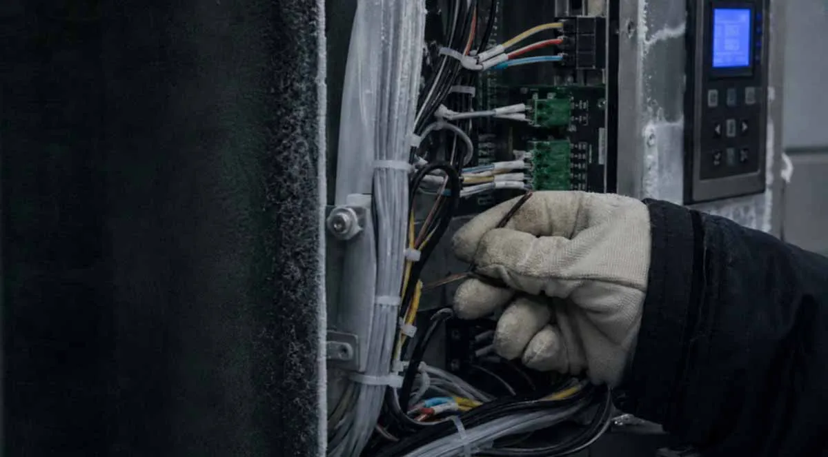 Reliability Testing of EV Charger Internal Control Wiring in Extreme Cold
