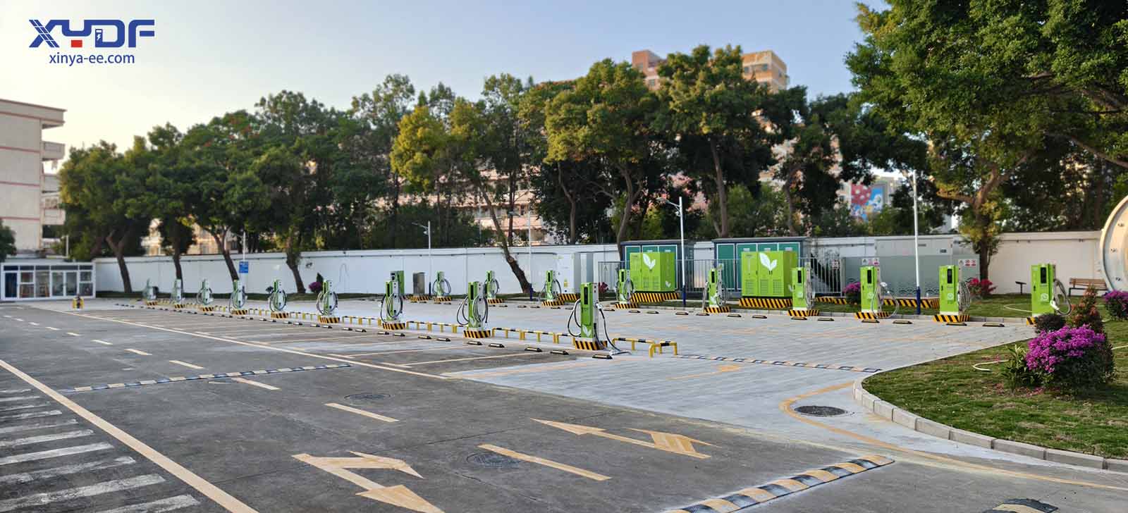 XYDF commercial-charging station project in logistic zone