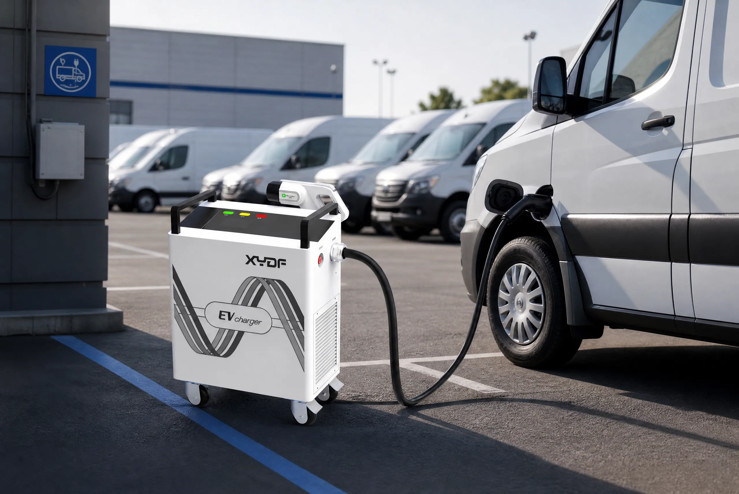 Portable EV Chargers Solution for Fleet Operators
