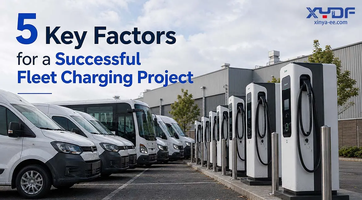 5 Key Factors for a Successful Fleet Charging Project