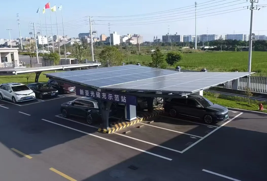 Solar battery and EV charging application scenario