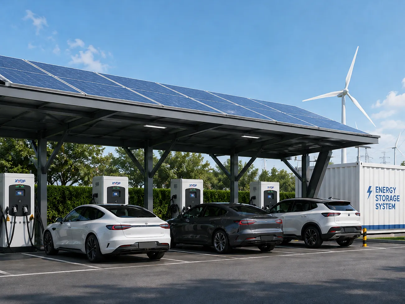 XY-EVDDY400-520kW for Solar Charging Projects