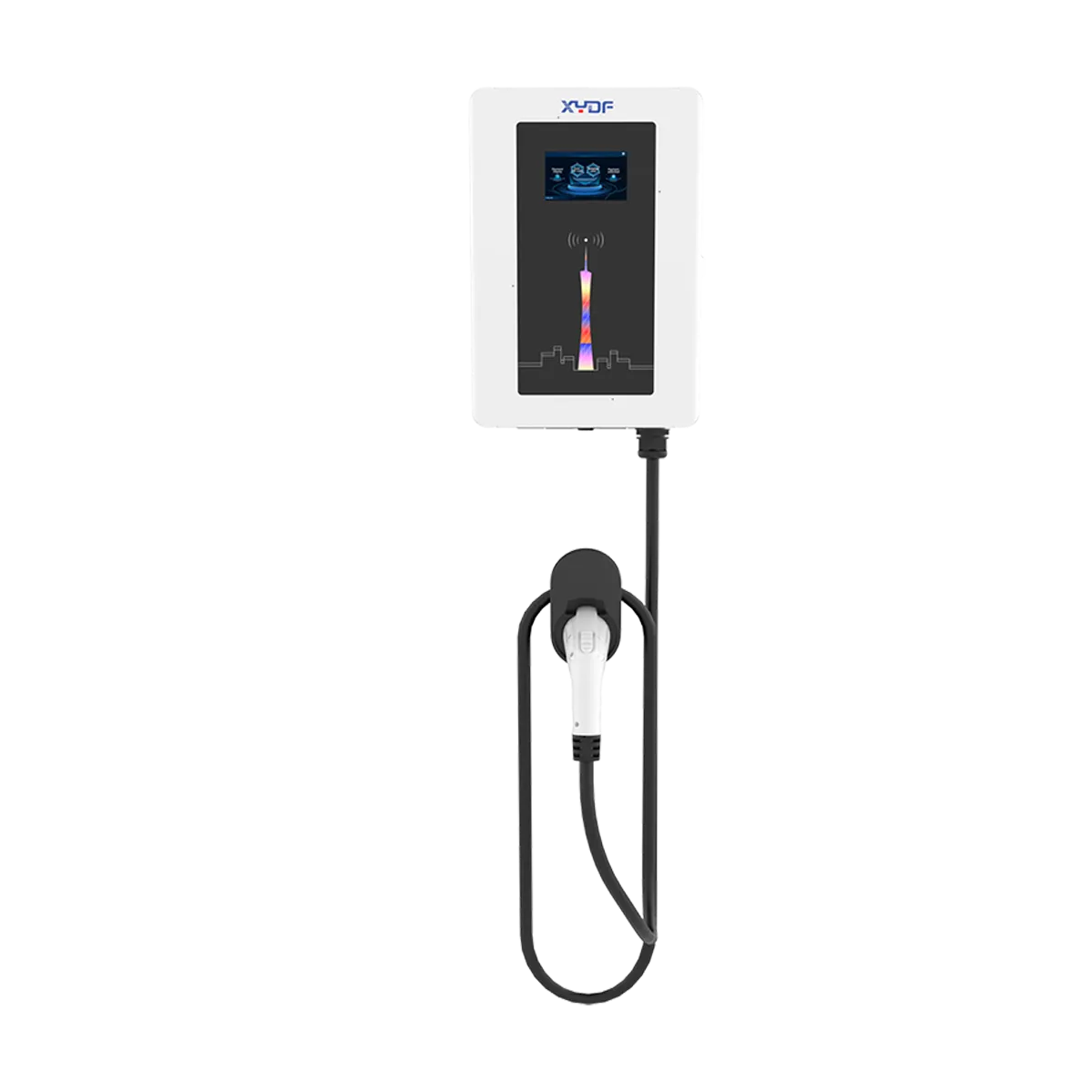 E22M Series 22kW Commercial EV Charger with Metal Shell