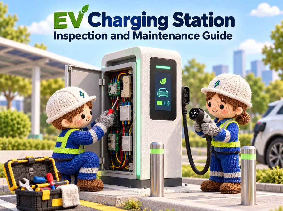 Guía de inspección y mantenimiento de estaciones de carga de vehículos eléctricos