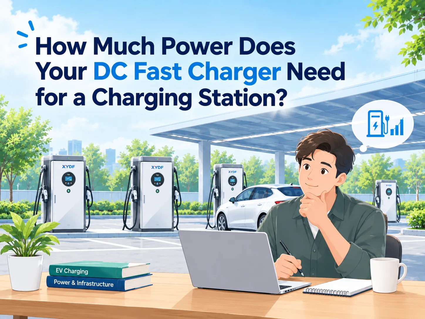 How Much Power Does Your DC Fast Charger Need for a Charging Station?