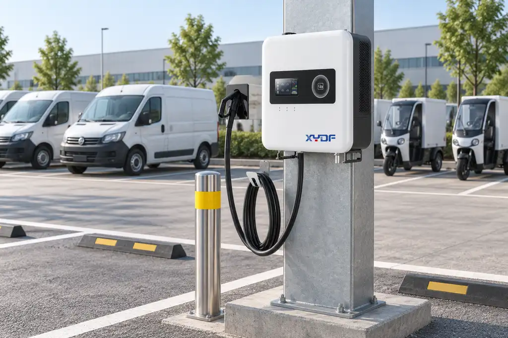 Charging Hubs for E-2W and E-3W Delivery Fleets: Fleet EV Charging in 30-60 kW Configurations